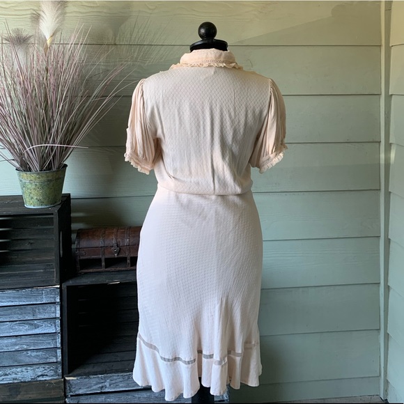 Free People Ruffle Dress - Picture 3 of 5